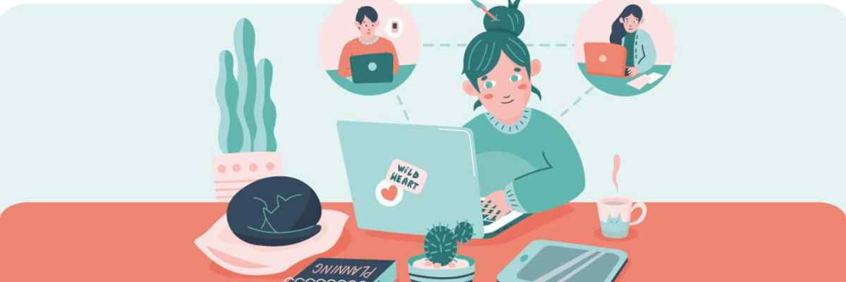 Télétravail et cours en ligne