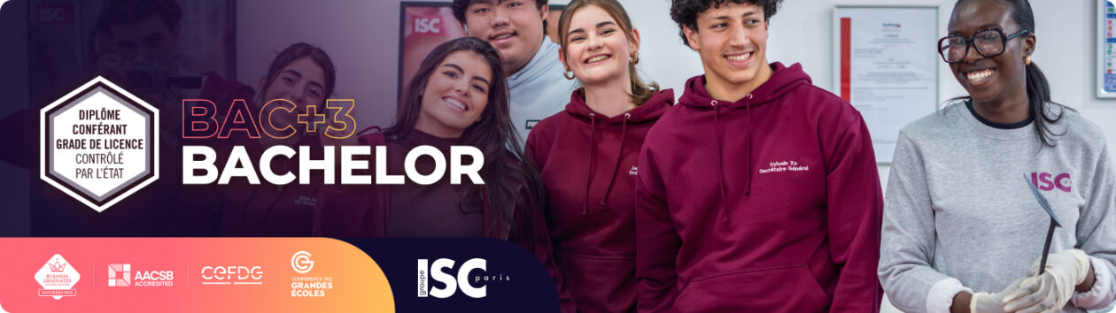 Bachelor reconnaissance ISC Paris